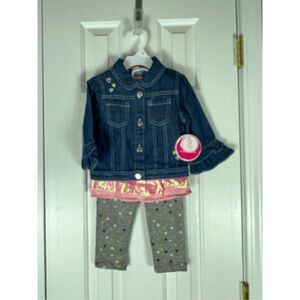 NWT Nanette Girls 3pc Outfit Size 3t